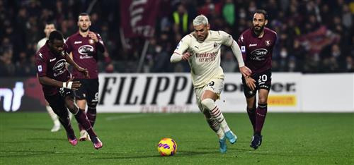 Salernitana contre Milan AC