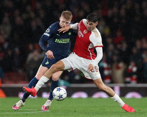 PSV Eindhoven contre Arsenal