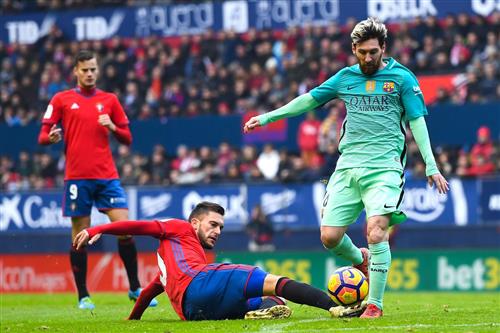 Osasuna contre Barcelone