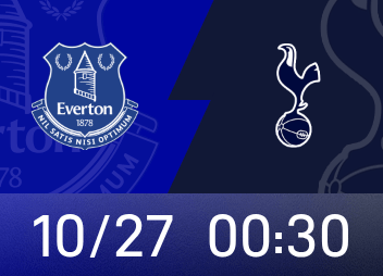 Aperçu de la Premier League : Everton n'a remporté qu'une seule victoire au cours des 6 derniers matchs, tandis que Tottenham reste invaincu sur la route cette saison.