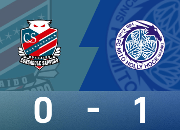 Rapport du match de la Ligue B japonaise : Shunsuke Saito gagne, Consadole Sapporo 0-1 Mito Hollyhock