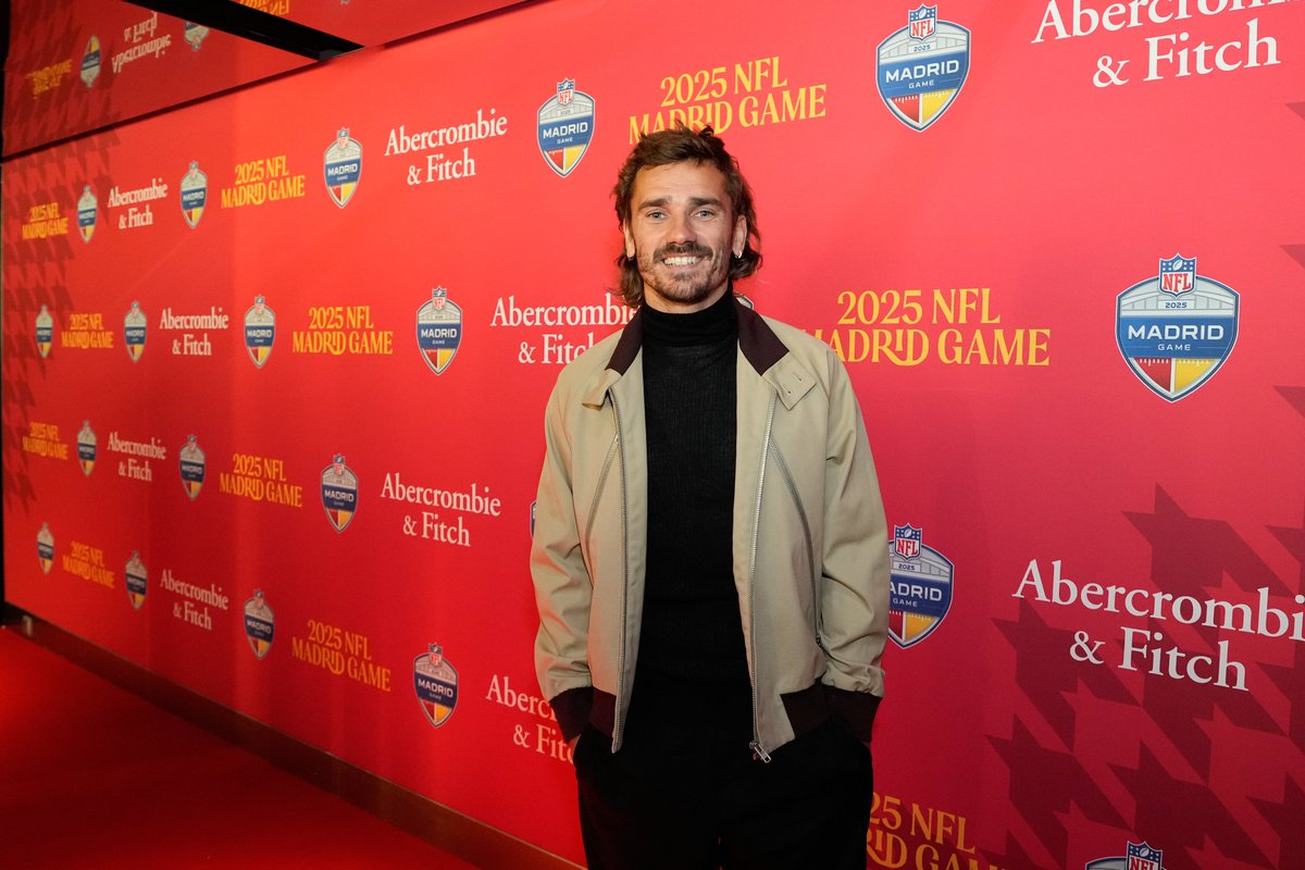 NFL Madrid Overseas Game, Griezmann, Rudiger, Asensio et d'autres étaient présents pour regarder le match