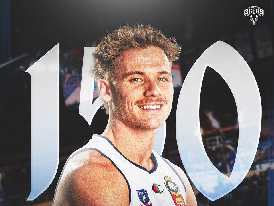 jalon! Le joueur des 36ers White a inauguré son 150e match en NBL aujourd'hui