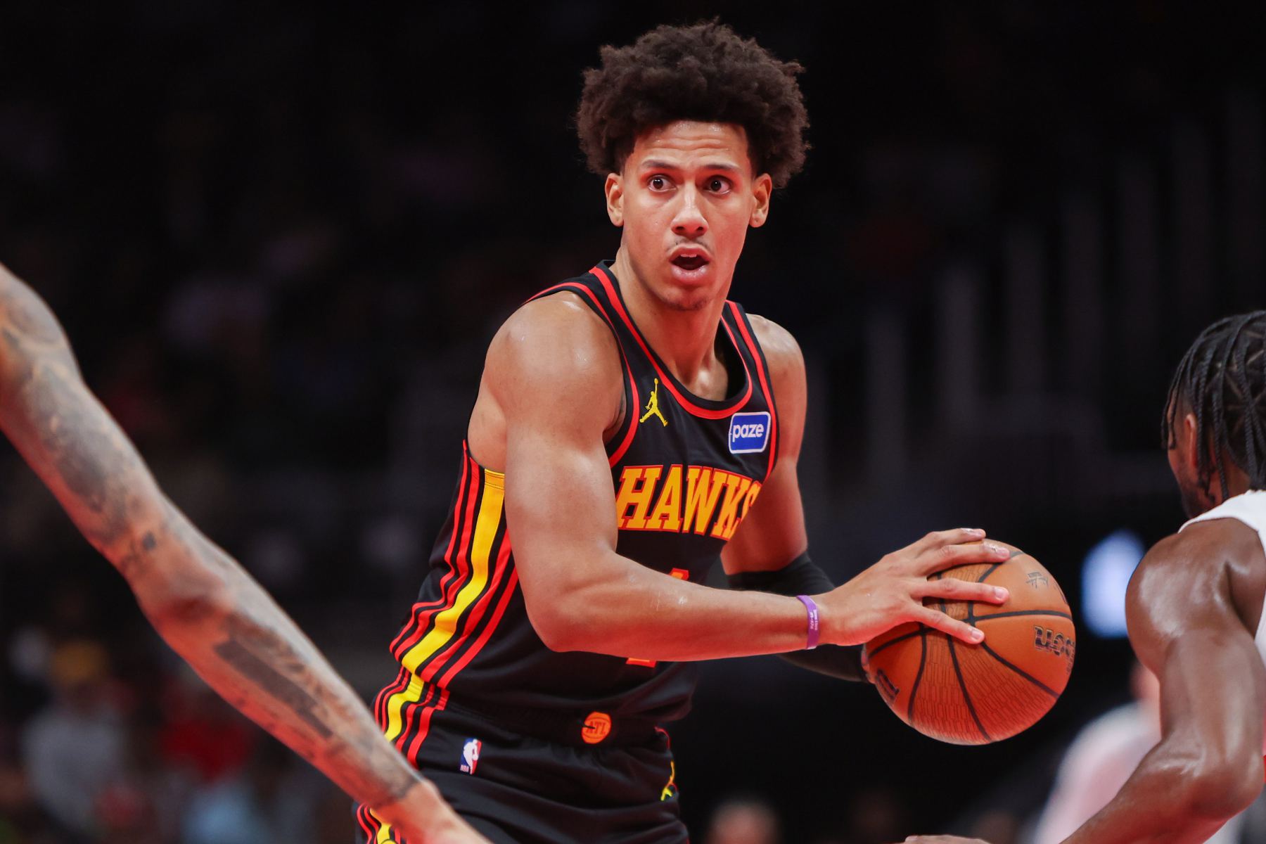 Efficace et polyvalent ! Jaylen Johnson a marqué 18 points sur 7 tirs sur 8, 5 rebonds et 5 passes décisives.