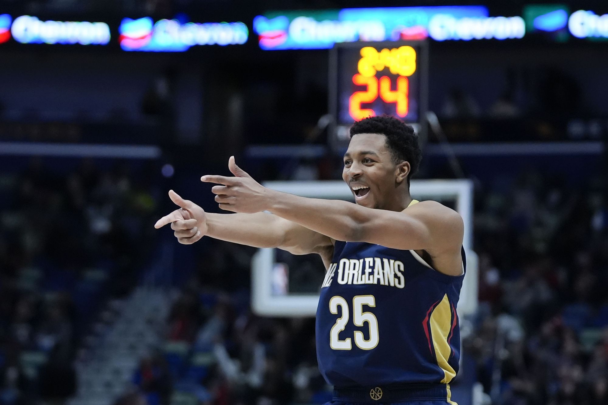 jalon! Murphy dépasse Jrue Holiday au deuxième rang sur la liste de trois points de tous les temps des Pélicans